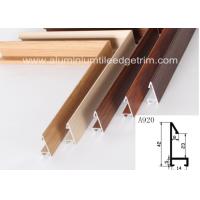 Buy cheap Fashionable Aluminum Sectional Picture Frames Heat Transfer Printing Wood Grain product