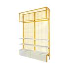 bookstores wire steel supermarket shelves rack gondola