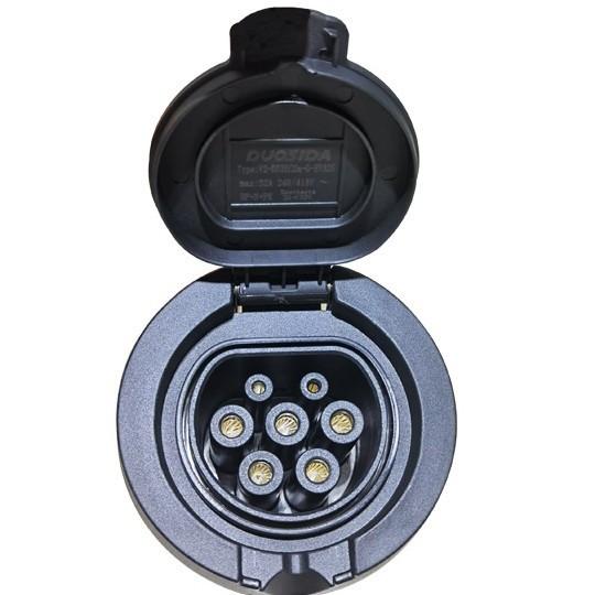 Buy cheap IP55 EV Charging Socket Type 2 Female Plug 16A 32A IEC 62196-2 from wholesalers