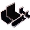 Buy cheap Square Grain Faux Leather Jewelry Box , Elegant Brushed Jewelry Packaging Box OEM from wholesalers