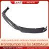 Buy cheap ABS Black Glossy Front Car Bumper Lip Splitter For Skoda Superb from wholesalers