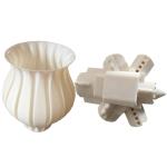 Rubber Abs Pla Nylon Pmma Silicone Fast Prototyping Tpu Resin 3d Printing