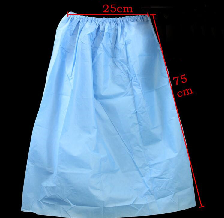 PP Disposable Spa Dressing Gown Strapless Massage Gown