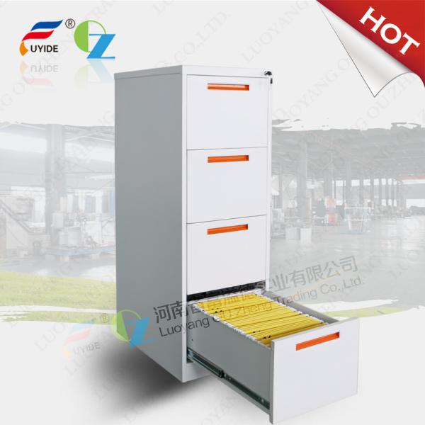 Buy cheap Office vertical filing storage cabinet/metal drawer file cabinet with 4 drawer from wholesalers