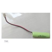 Buy cheap 1.2V NiMH Battery Rechargeable 800mah With Connector for Toy , Nickel Metal product