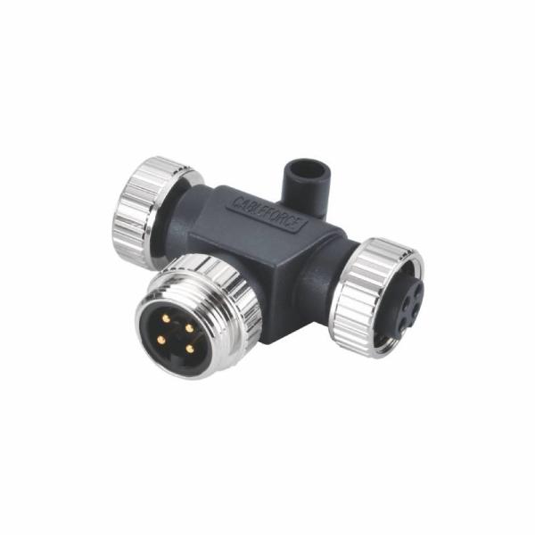 Buy cheap 2xFemale Male NMEA 2000 Cables 3Pin A Code Marine Mini Change T Connector from wholesalers
