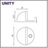 Buy cheap SS Door Fitting Hardware Fire Door Easy Installation Different Length Option from wholesalers