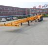 Buy cheap 12500*2500*1550mm Producer 20ft/40ft Skeleton Shipping Container Semi Trailer for USA from wholesalers