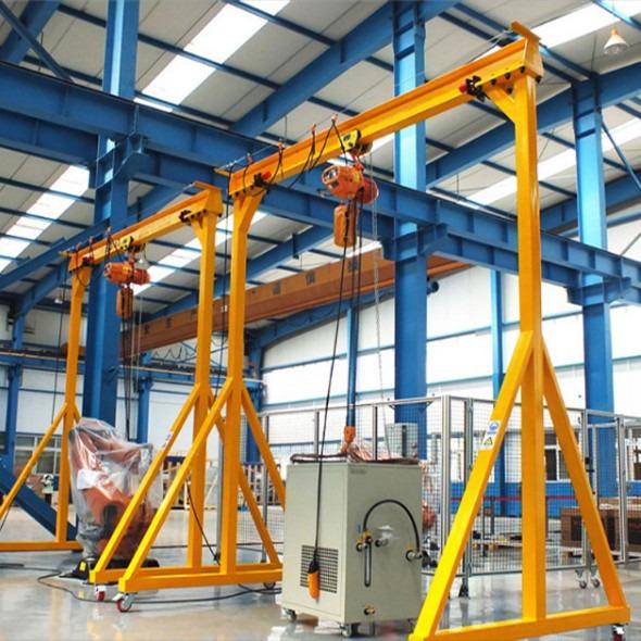 Buy cheap ISO Certificate 8.5T Portable Gantry Crane Light Weight Assembly Are Easy from wholesalers