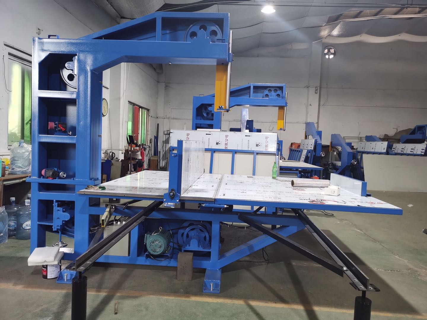 500mm Manual Vertical Blade Saw Cutter for EPE PE EVA PU EPS Foam Sheet Block Cutting