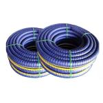 UHMWPE EPDM Material Industrial Hose Pipe Chemical Resistant Blue