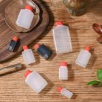 Leakproof Small Plastic Square Squeezy vinegar Sushi Sauce Bottle 15ml 23ml