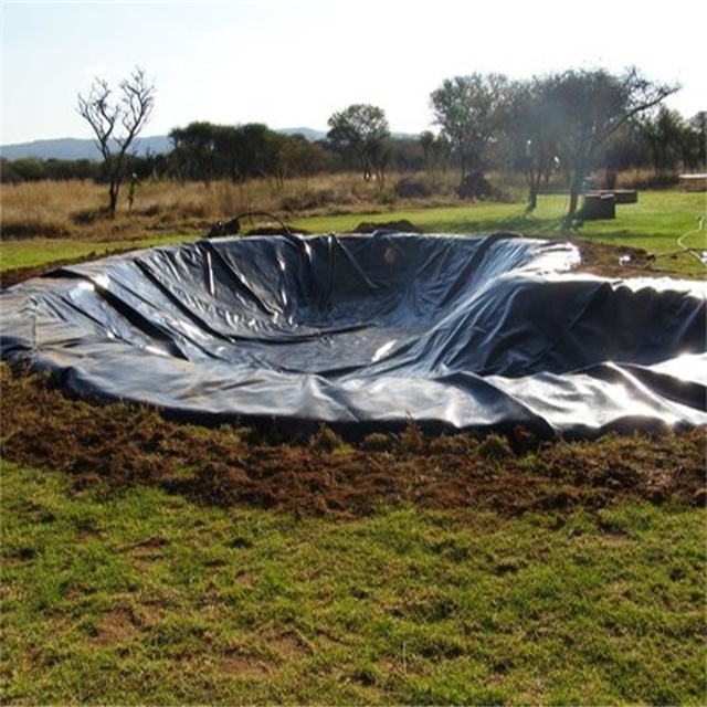 High Density Polyethylene Geomembrane for Waterproof Projects 1mm Thickness 2m-8m Width