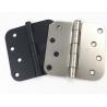 Buy cheap American Type Black Metal Door Hinges , Small Corner Square Hinges from wholesalers