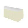 Buy cheap KINSHUN Plastic Table Skirt Rectangle Light Blue Color Party Table Skirt from wholesalers