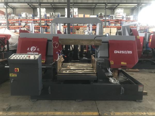 Buy cheap Semi Auto 5.5kw Horizontal Metal Cutting Bandsaw Machine from wholesalers
