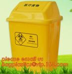 Square sharps container, medical disposal bins, needle container, Disposable