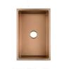 Buy cheap Bronze Cabinet Undermount Stainless Steel Kitchen Sink With OEM Internal Size from wholesalers