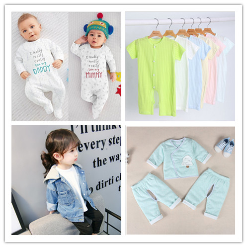 Wholesale Baby Clothes/Romper 100% Cotton Rompers Baby Rompers Knit