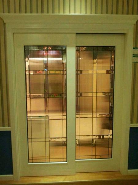 Buy cheap decorative glass panels in French door from wholesalers