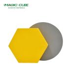 Customizable White Fiberglass Ceiling Panel for Auditorium 600x600 Acoustic