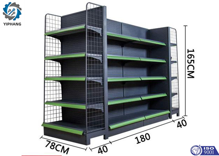 Supermarket Metal Retail Shelving Retail Acrylic Display Stands ODM