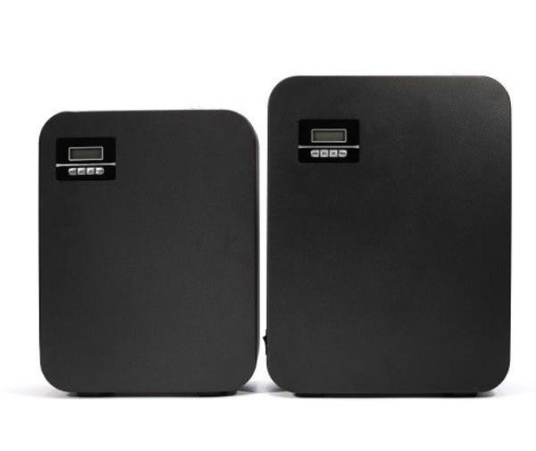 Buy cheap Medium Area Black Metal HVAC Room Commercial Scent Diffuser 2000CBM Floor Stand from wholesalers