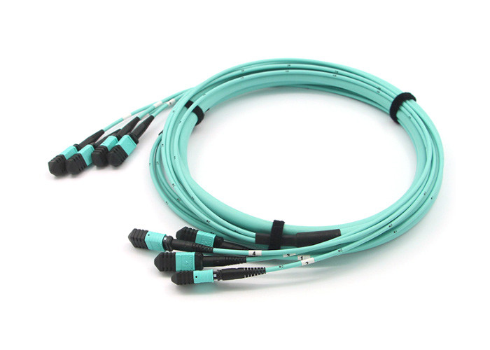 5m MPO Female Connector To LC Duplex OM4 (OM3)50/125 Multifiber Jumper