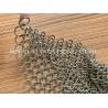 Buy cheap Chain Mail Weave Ring Mesh Curtain Stainless Steel Ceiling Treatment Decoration from wholesalers