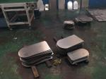 Automatic Grinding Polishing Wide Belt Sander Satin Finishing With Cleaning