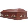 Buy cheap Mdf Funeral Caskets With Handle South American Style 198*58*35 Cm from wholesalers