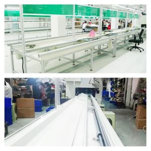 Buy cheap Aluminium Profile Frame SMT Assembly Line Anti Static 2.4M Dip Conveyor from wholesalers