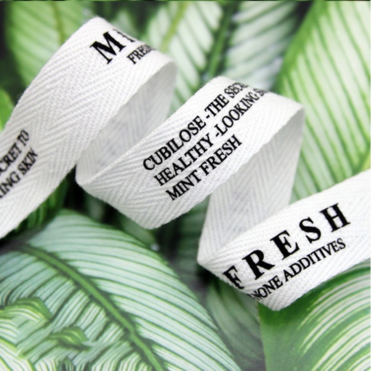 20mm*40y Happy Birthday Printed Cotton Ribbon For Gift Packing And Garment Accessories
