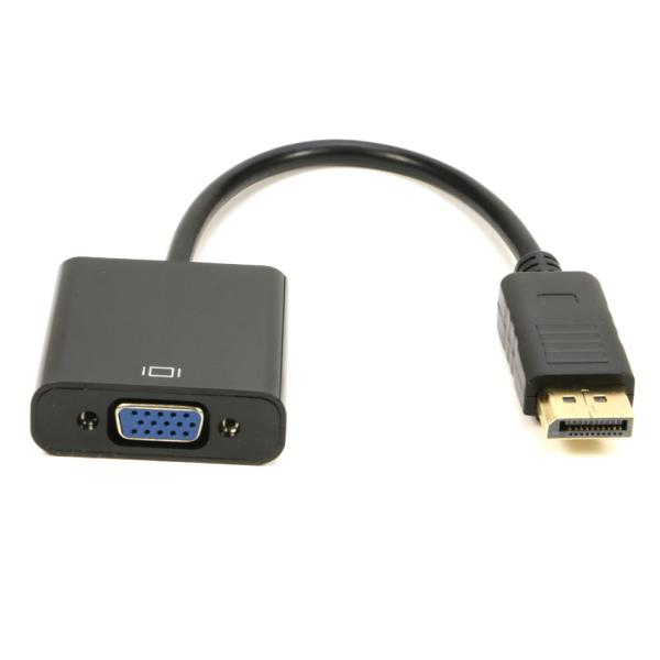 Buy cheap 1Pcs Display Port DP Male to VGA Female Converter 1080P Adapter Display Port Connectors from wholesalers