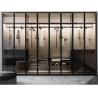 Buy cheap 3M Modern Bedroom Wardrobe Closet With Glass Door And Switch LED from wholesalers