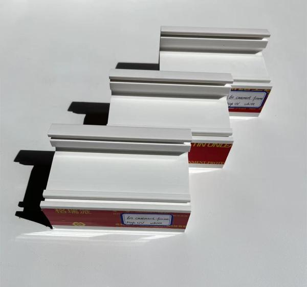 Buy cheap 60mm Casement UPVC Window Profiles In White Color from wholesalers