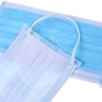 Blue Non Woven Disposable Face Mask 3 Ply Protection Anti Virus Face Mask