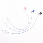 Urinary 2 Way Foley Catheter , 14Fr 10cc Medical Foley Catheter Tube