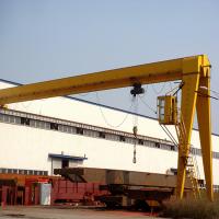 Buy cheap IP55 Rugged Half Door Cantilever Single Girder Gantry Crane product