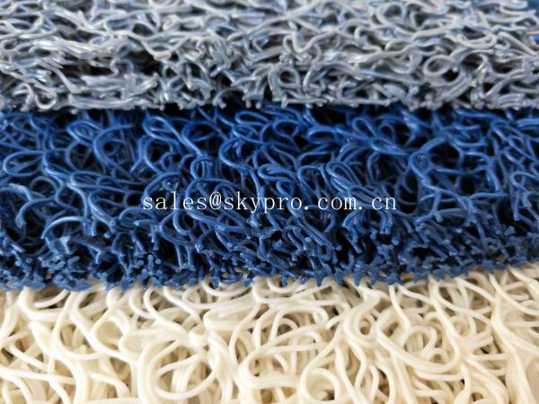 Quality Durable Outdoor Rubber Mats / Pvc Coil Door Non Slip Rubber Matting For Bath for sale