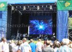 PH 10 Stage Outdoor LED Screen Rental Wall DIP346 For Concert / Event / Party