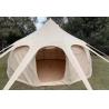 Buy cheap 285G Outdoor Camping Tent Waterproof PU3000MM Cotton Glamping Canopy from wholesalers