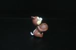 Kids Brown Plastic Squirrel Figurine With Disney Logo 80 - 90 Degree