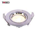Restaurant Gu10 Bathroom Downlights Fixture 68mm Cutting 50000 Life Span