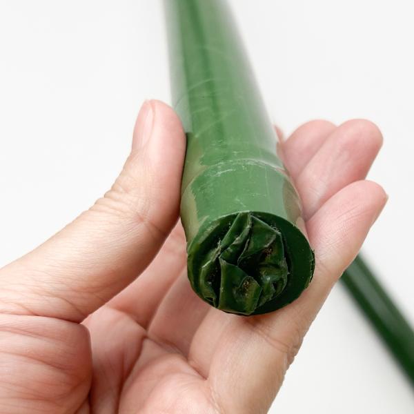 Buy cheap 40cm 60cm 90cm 120cm Length Green Bamboo Poles Painting Green from wholesalers