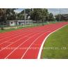 Buy cheap PU 13mm Thickness Tartan Running Track High Tensile Strength from wholesalers