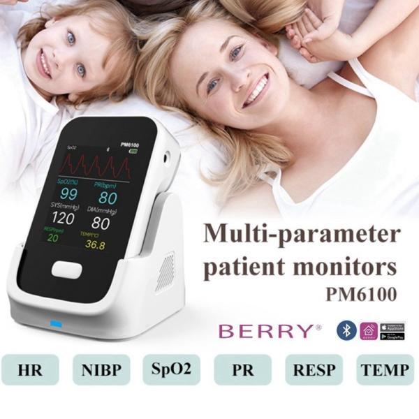 Buy cheap Multiparameter Patient Monitor hospital ambulance instrument portable vital sign monitor from wholesalers