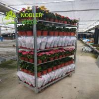 Buy cheap 1900mm Powder Coated Steel Danish Cart Flower CC Racks product