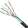 Buy cheap Outdoor FTP CAT5E Cable PE Jacket Cable 0.45mm Solid Copper With Black 1000FT from wholesalers