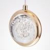 Buy cheap New modern pendant light loft for living room ball crystal villa scandinavian chandelier(WH-NC-63) from wholesalers